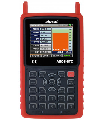 Alpsat AS06-STC + AHD  Combo Messgerät